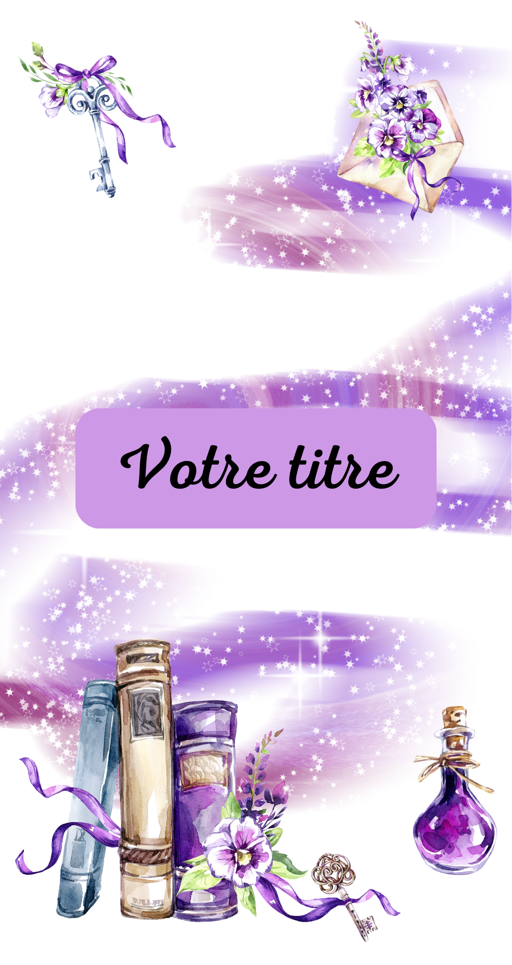 Page de Garde A6 Livre Magique