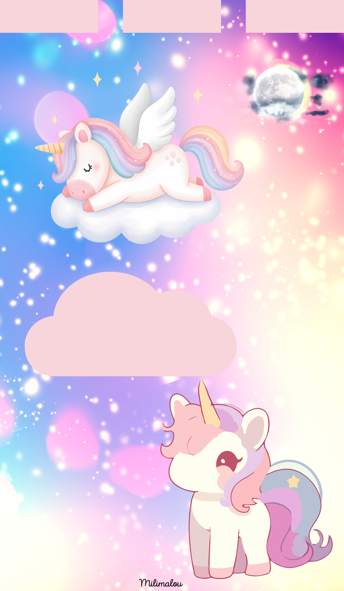 Intercalaires A6 Licorne