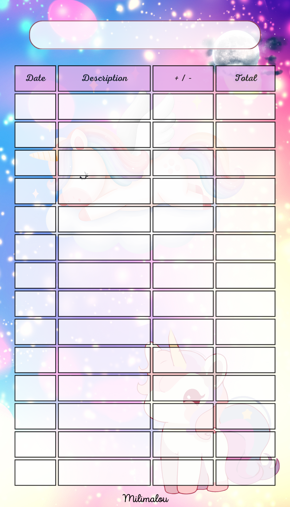 Suivi Budget Licorne