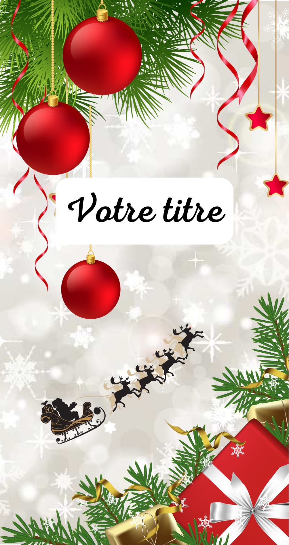 Page de Garde A6 Noël