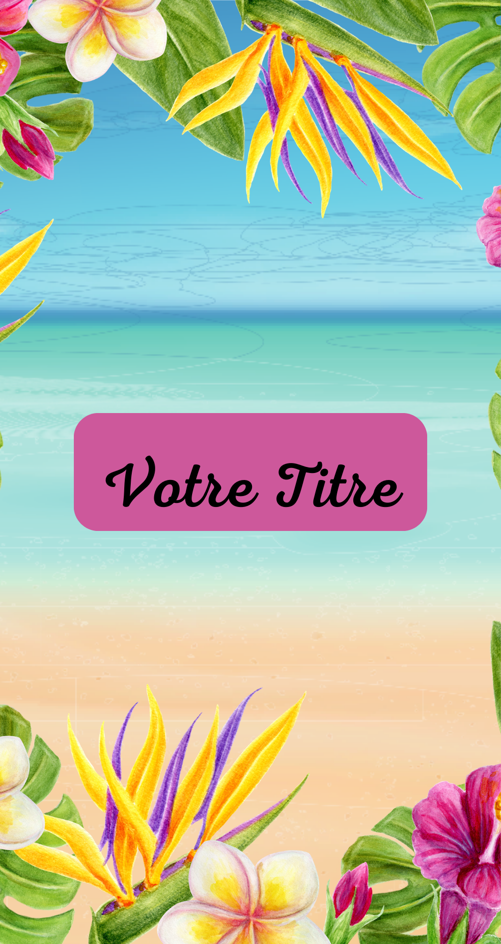 Page de Garde A6 Bora Bora