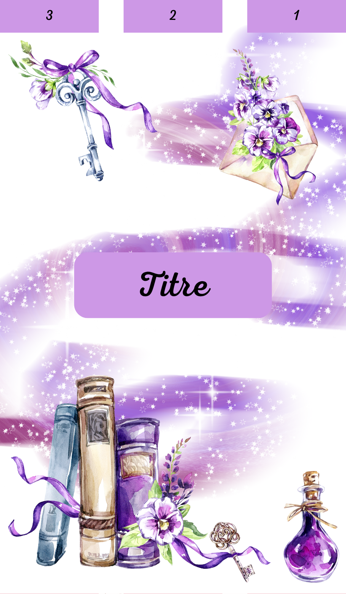 Intercalaires A6 Livre Magique