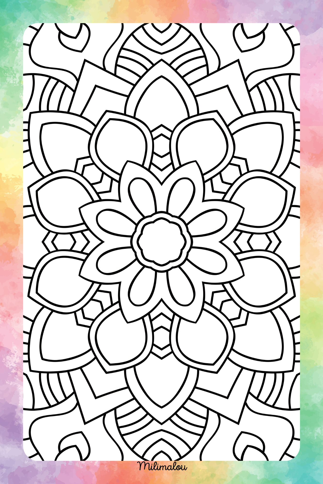 Coloriage Modèle 8