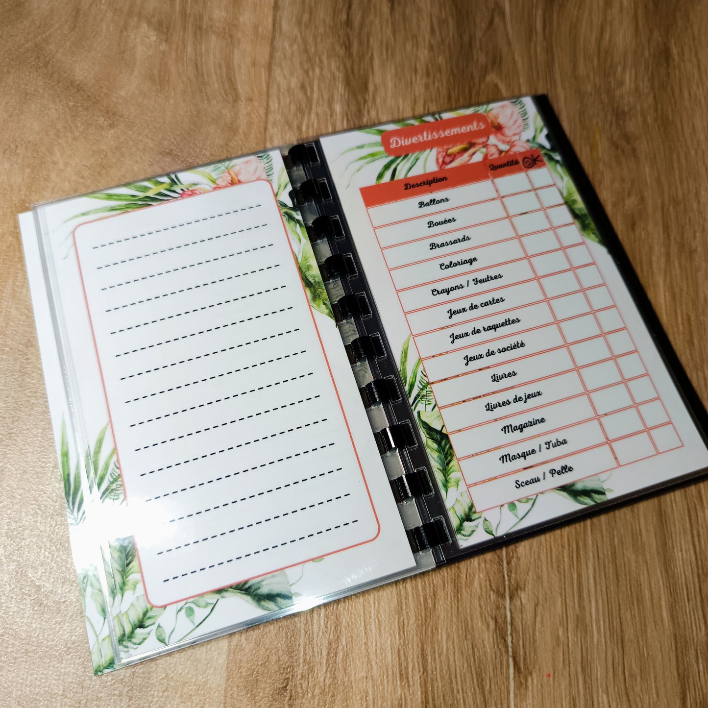 Liste de Vacances
