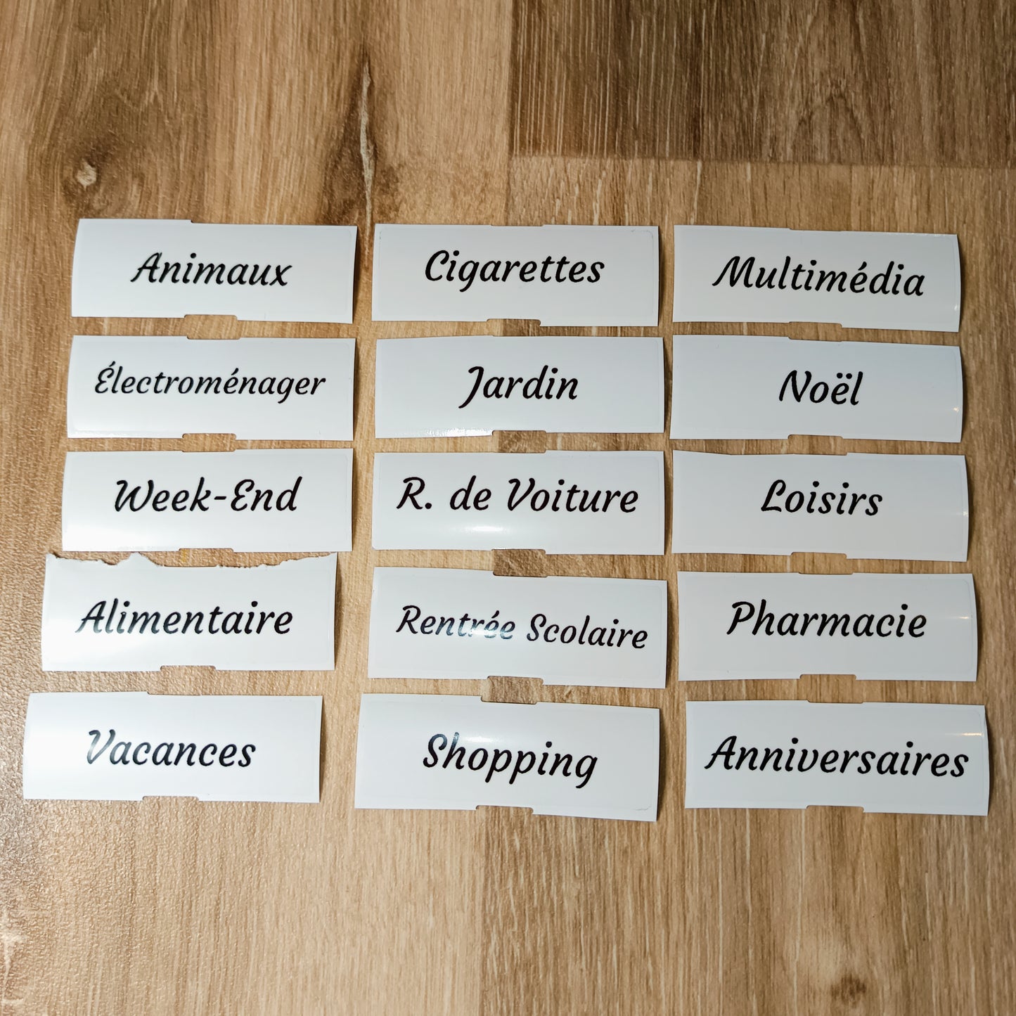 Etiquettes Autocollantes Personnalisées