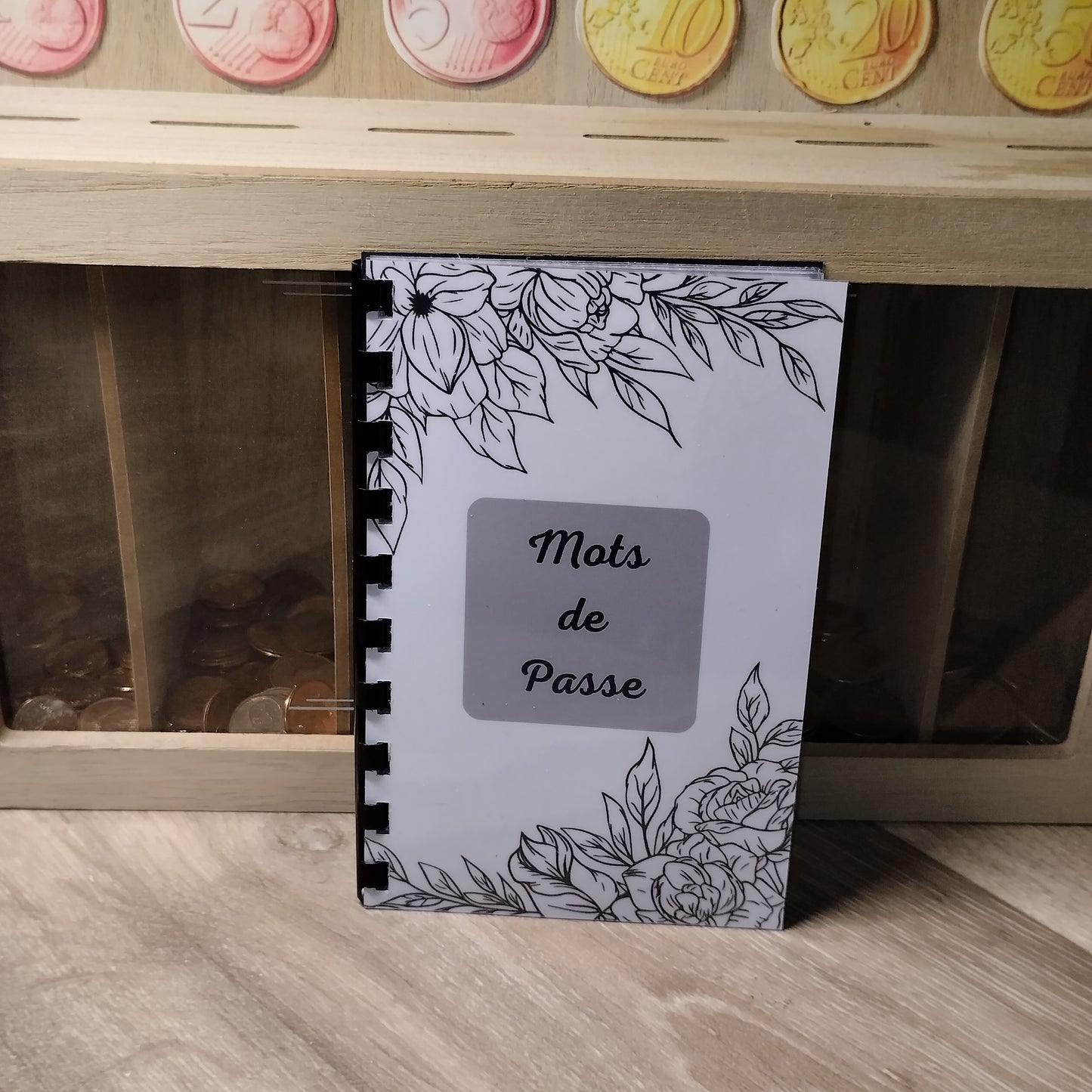 Mots de Passe Feuilles Noir