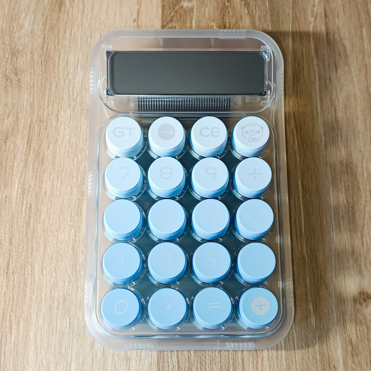 Calculatrice Transparente (Moyen Format)
