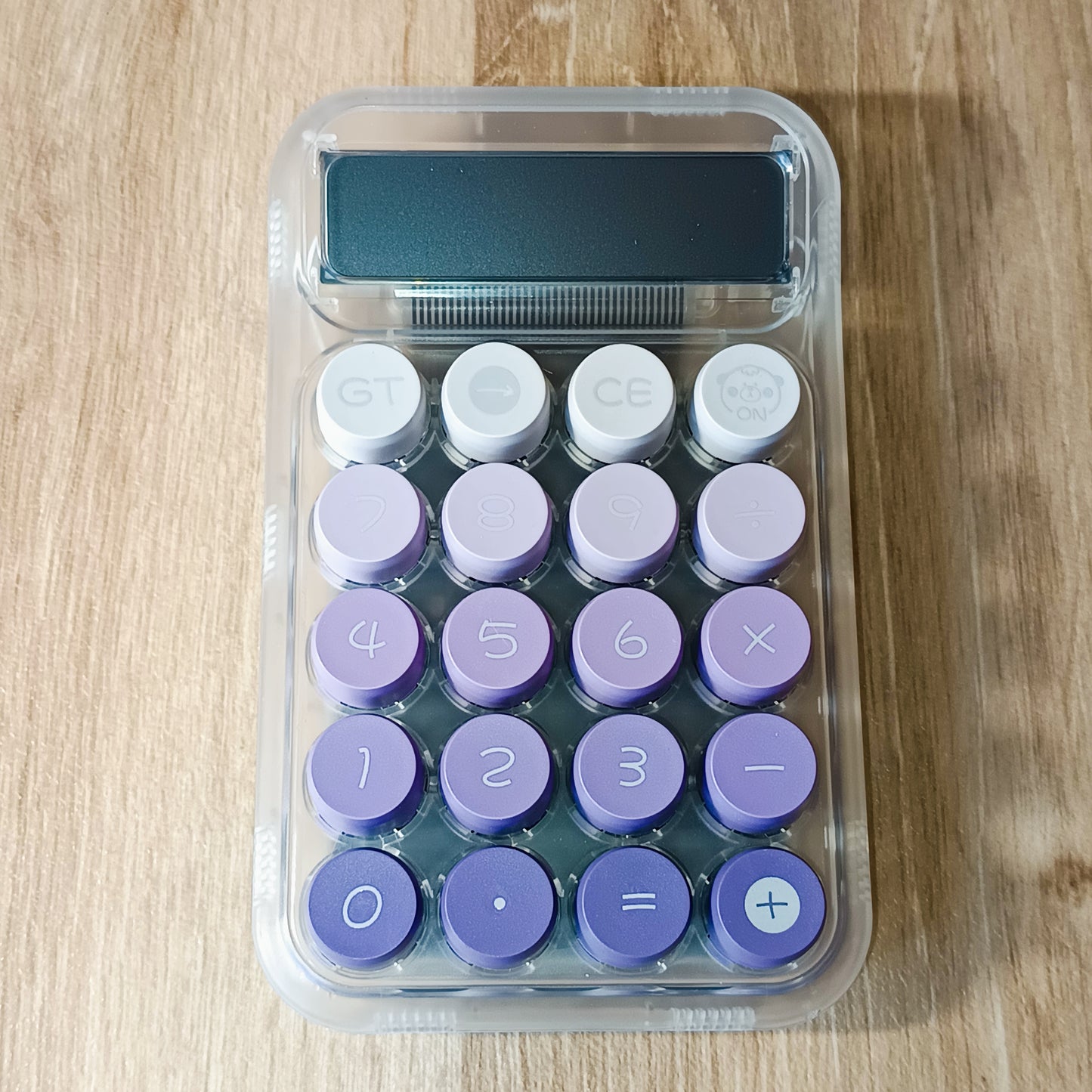 Calculatrice Transparente (Moyen Format)