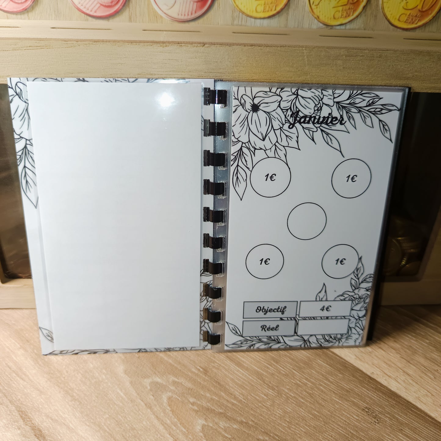 Mon Defi Annuel Feuilles Noir