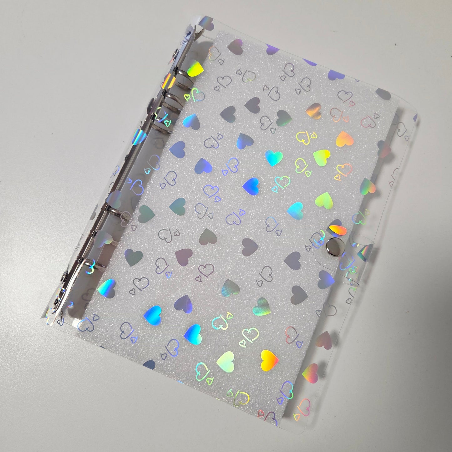 Classeur Coeur Transparent A5