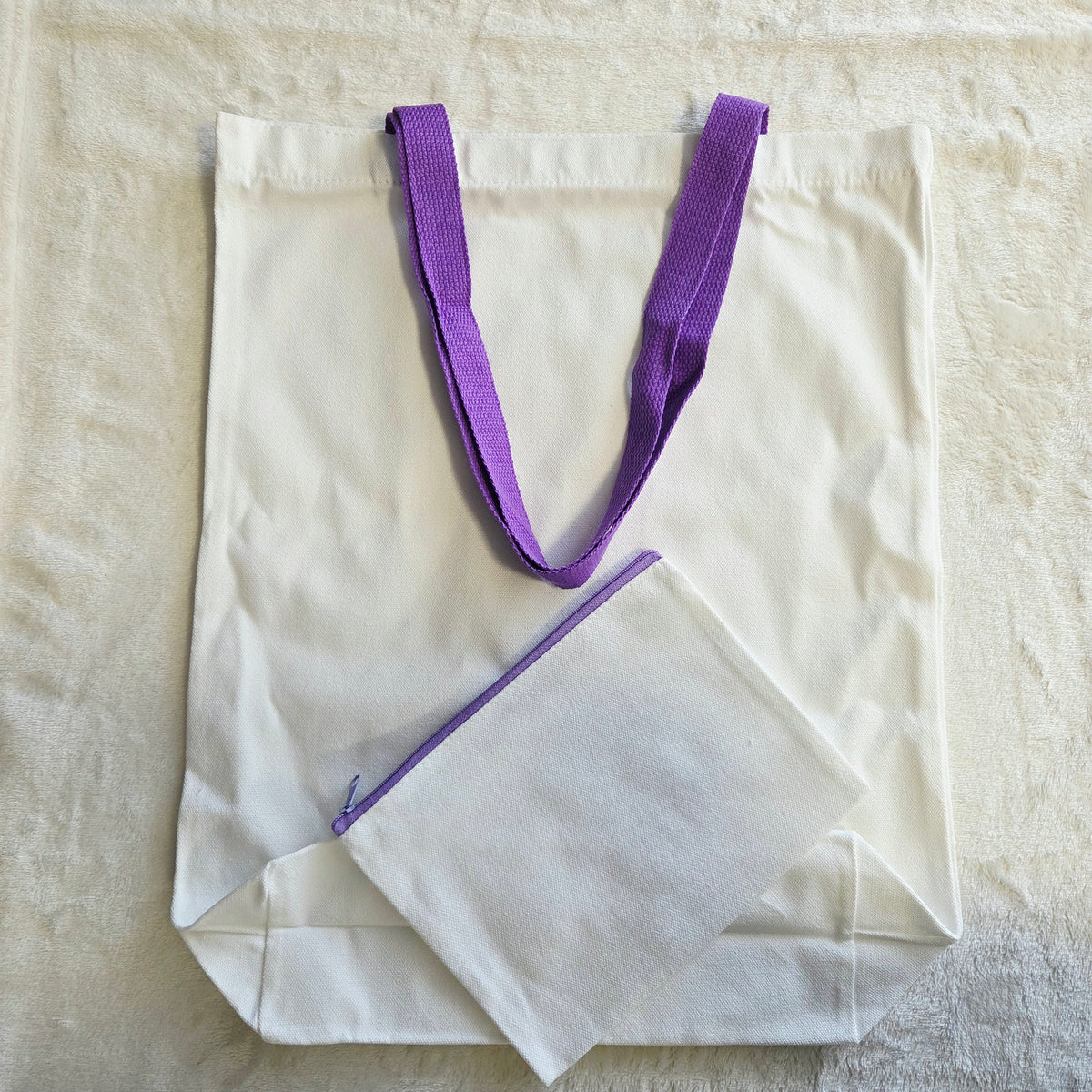 Tote Bag ou Pochette Violet
