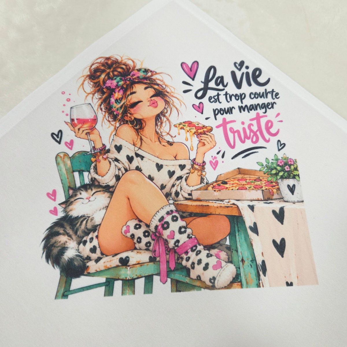 Serviette de Table Femme