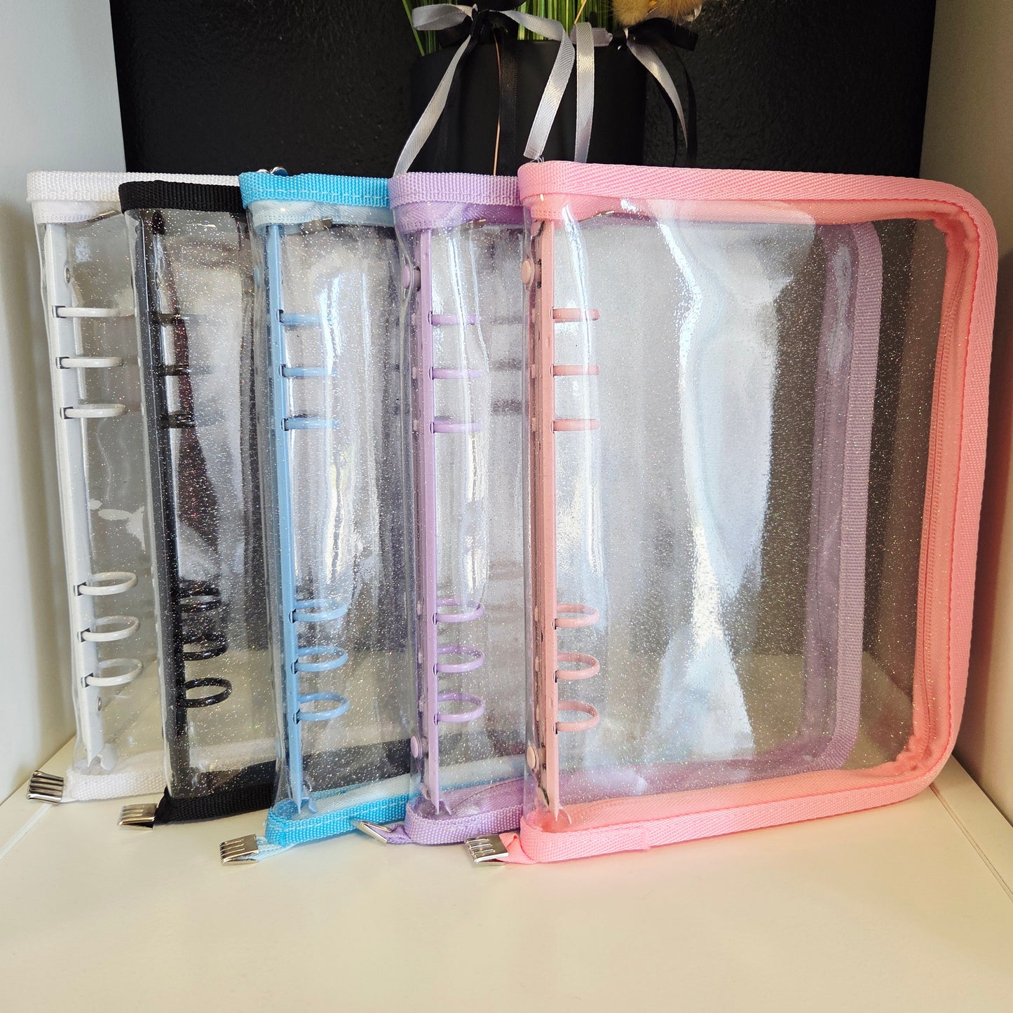 Classeur Transparent A5 Fermeture Eclair