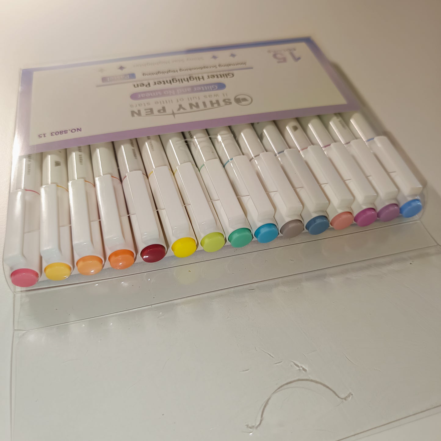 Surligneurs Paillettes 15 Couleurs