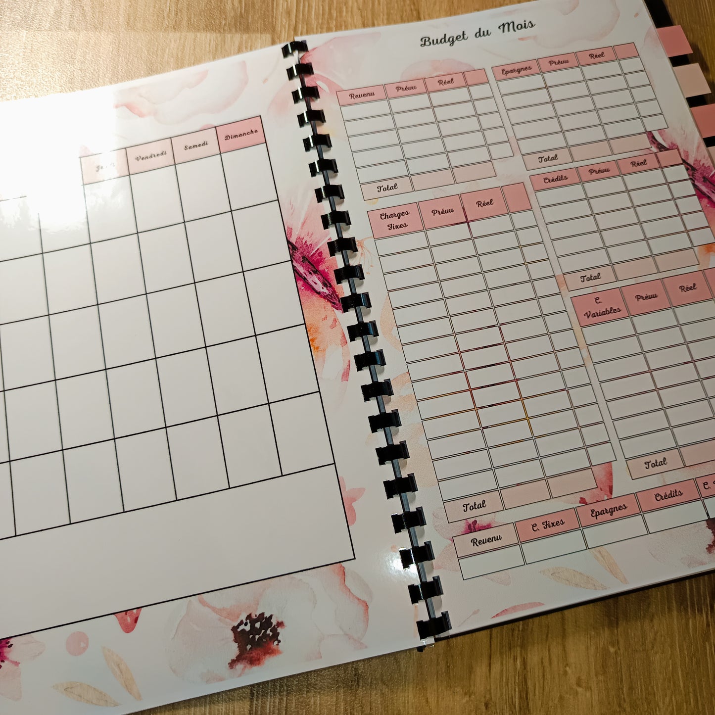 Budget 12 mois Papillons