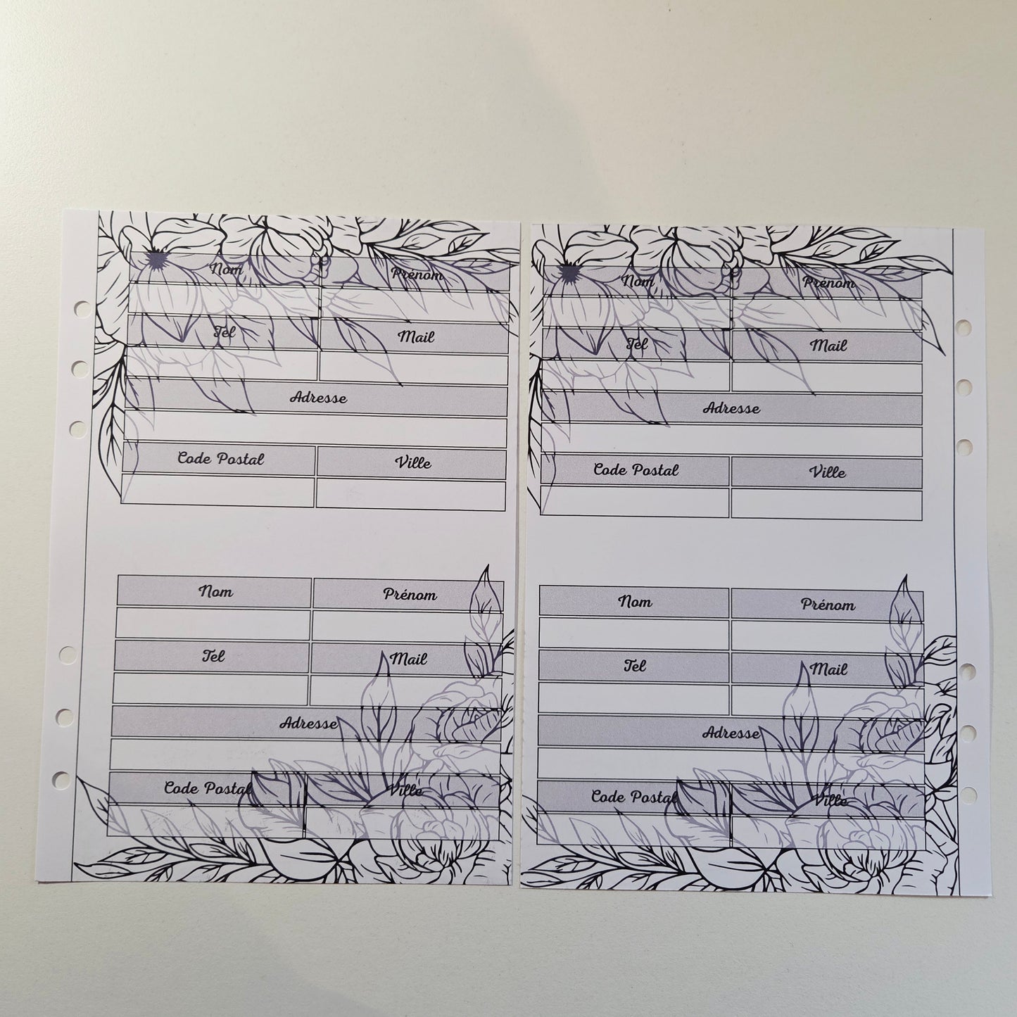Répertoire A5