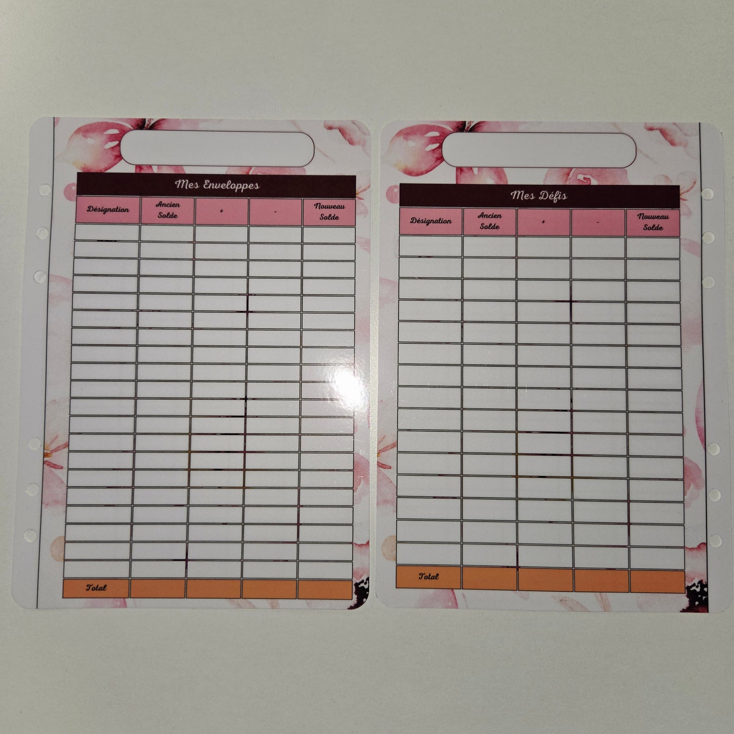 Budget A5 Plastifié Papillons
