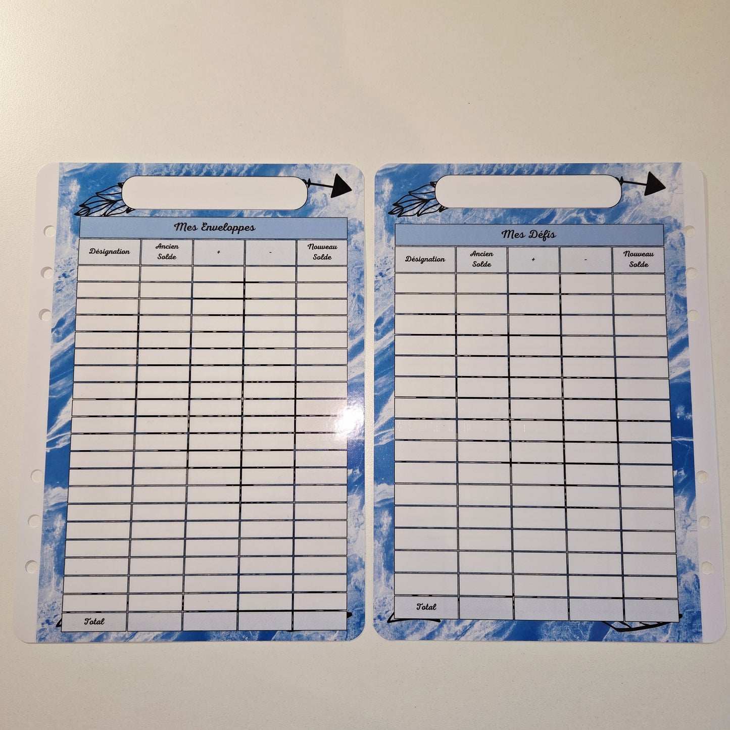 Budget A5 Plastifié Tribal