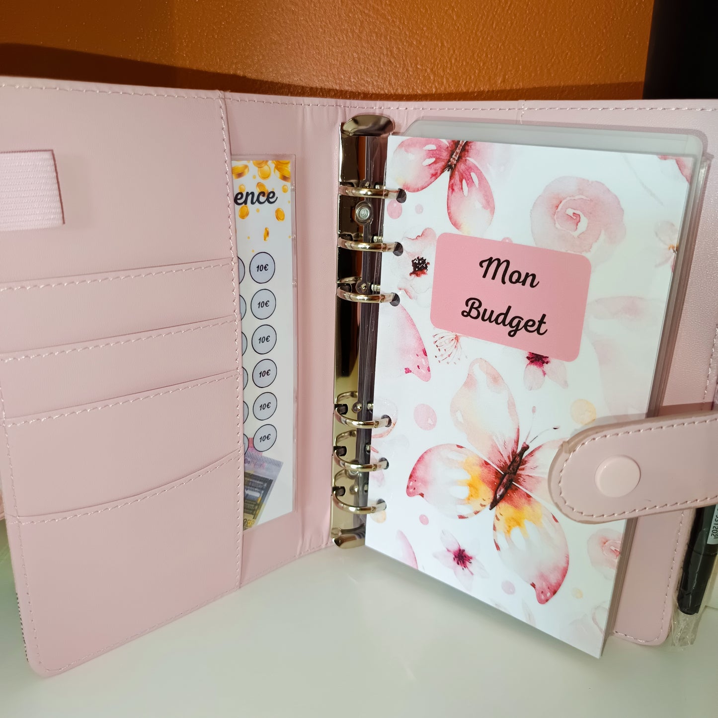 KIT Débutant Baroque Rose Papillon