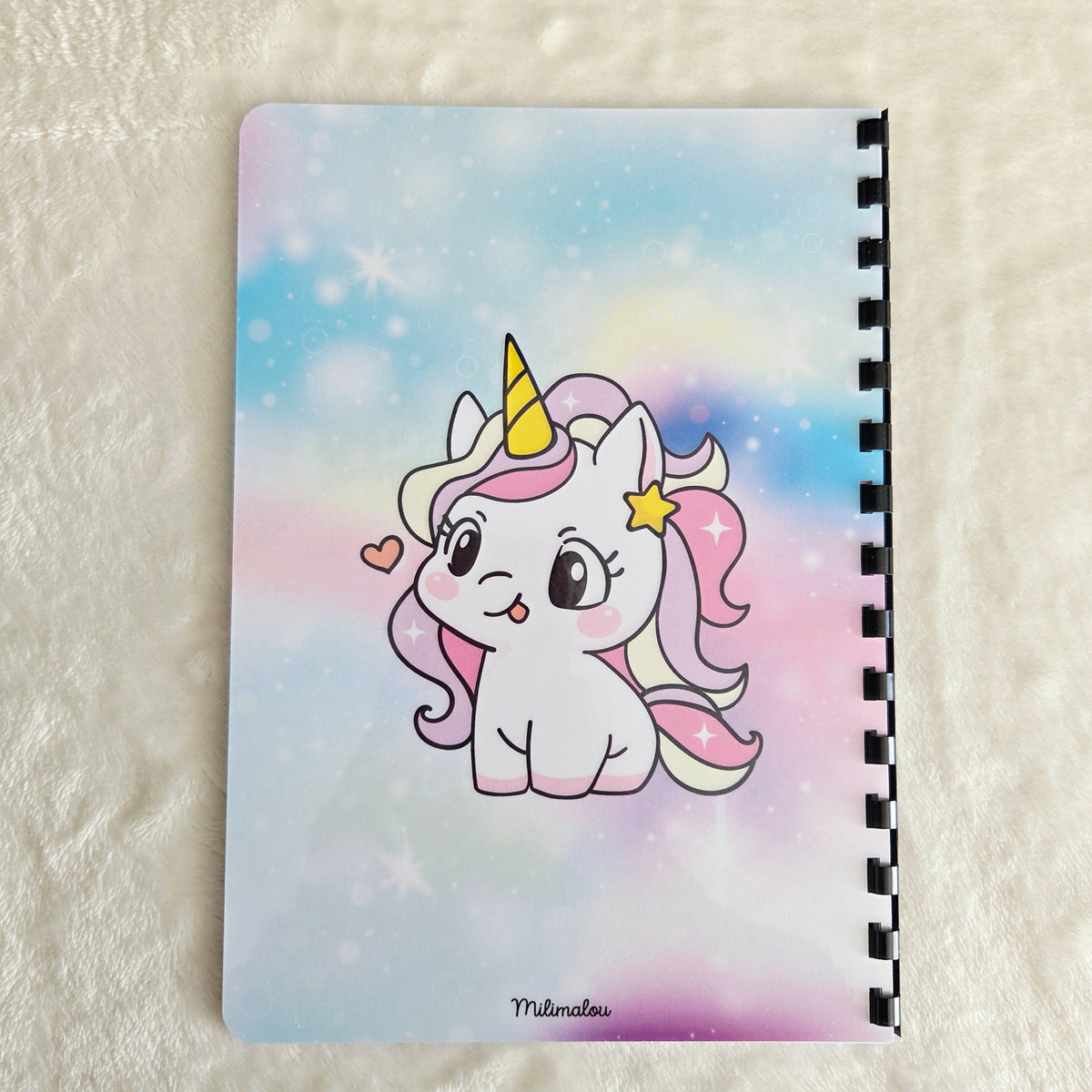 Coloriage A5 Licorne
