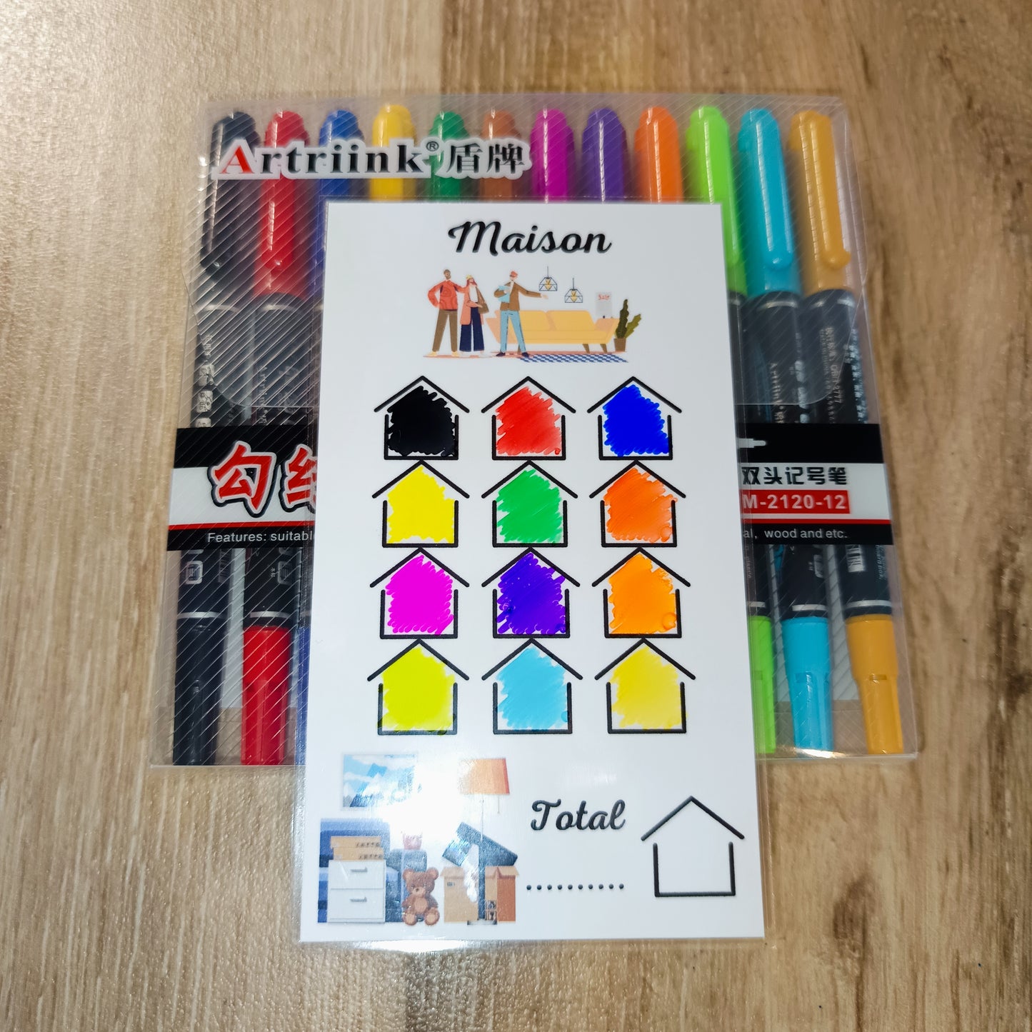 Crayon Permanent Double Pointe