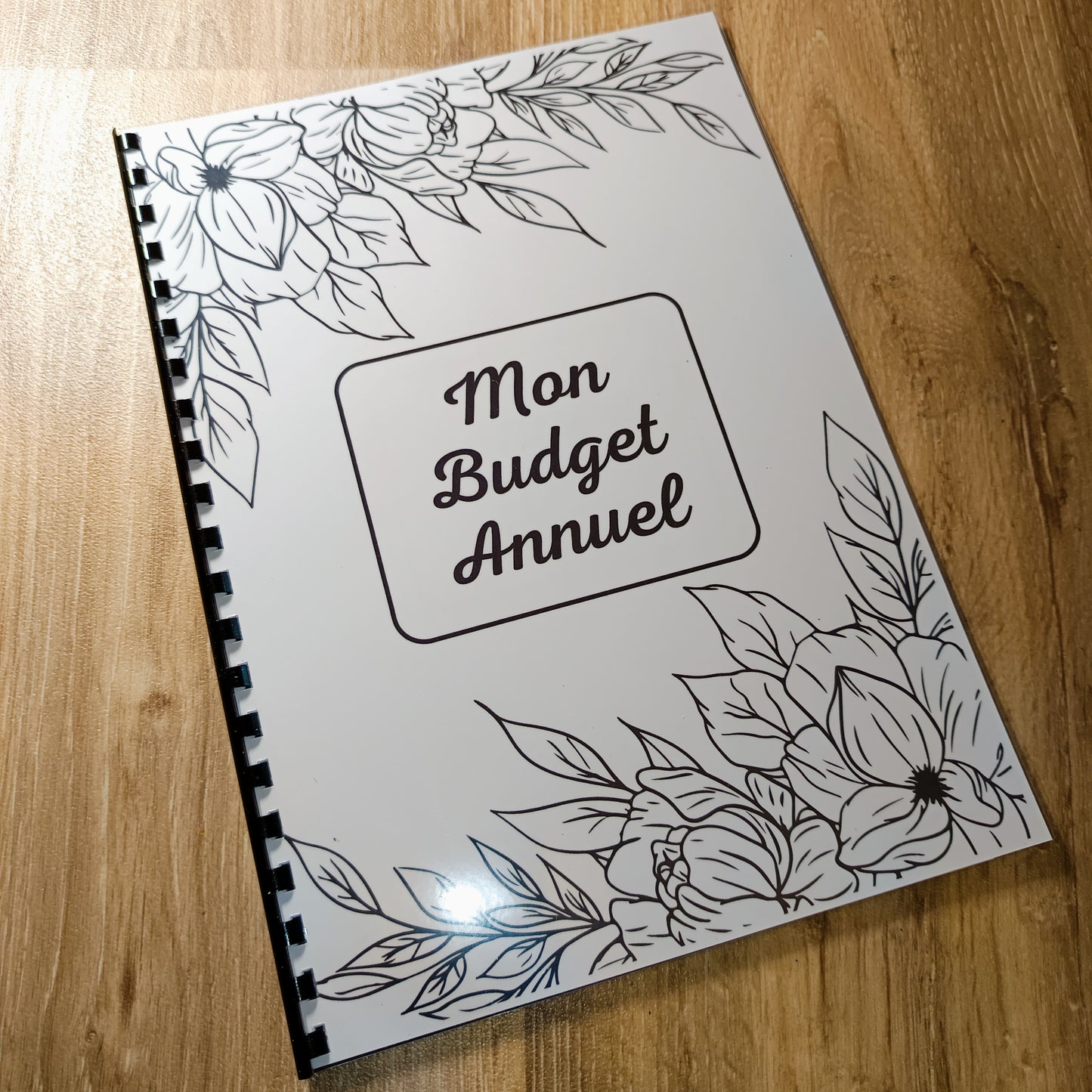 Budget Annuel Feuilles Noir