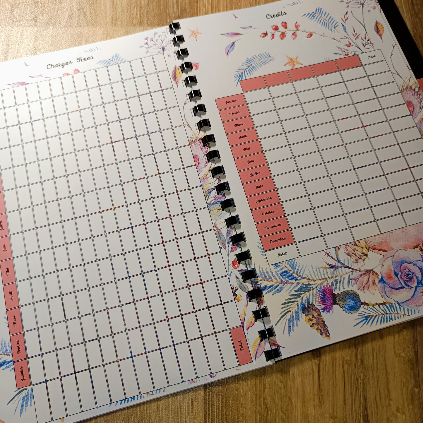 Budget Annuel Lune Florale