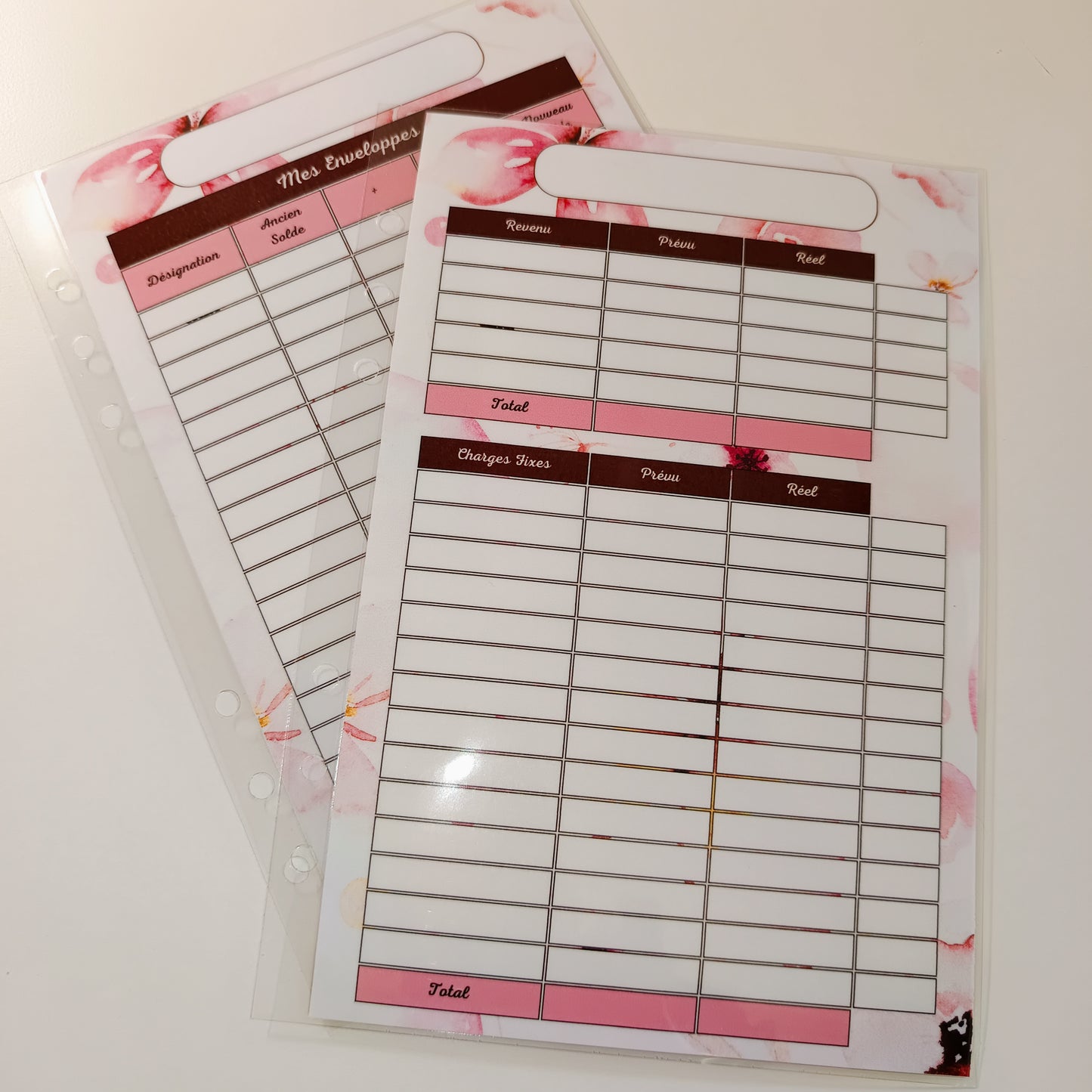 Fiches A5 Plastifiées Papillons
