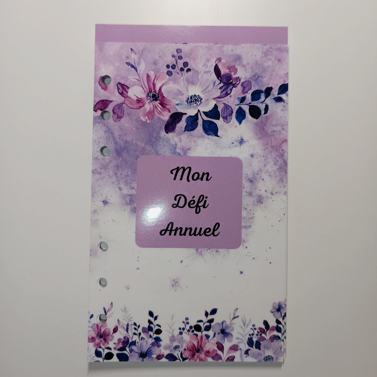 Fiches Challenge Défi Annuel A6