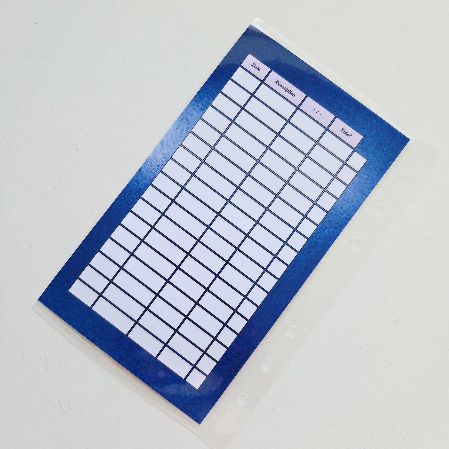 Enveloppe Lune Bleu