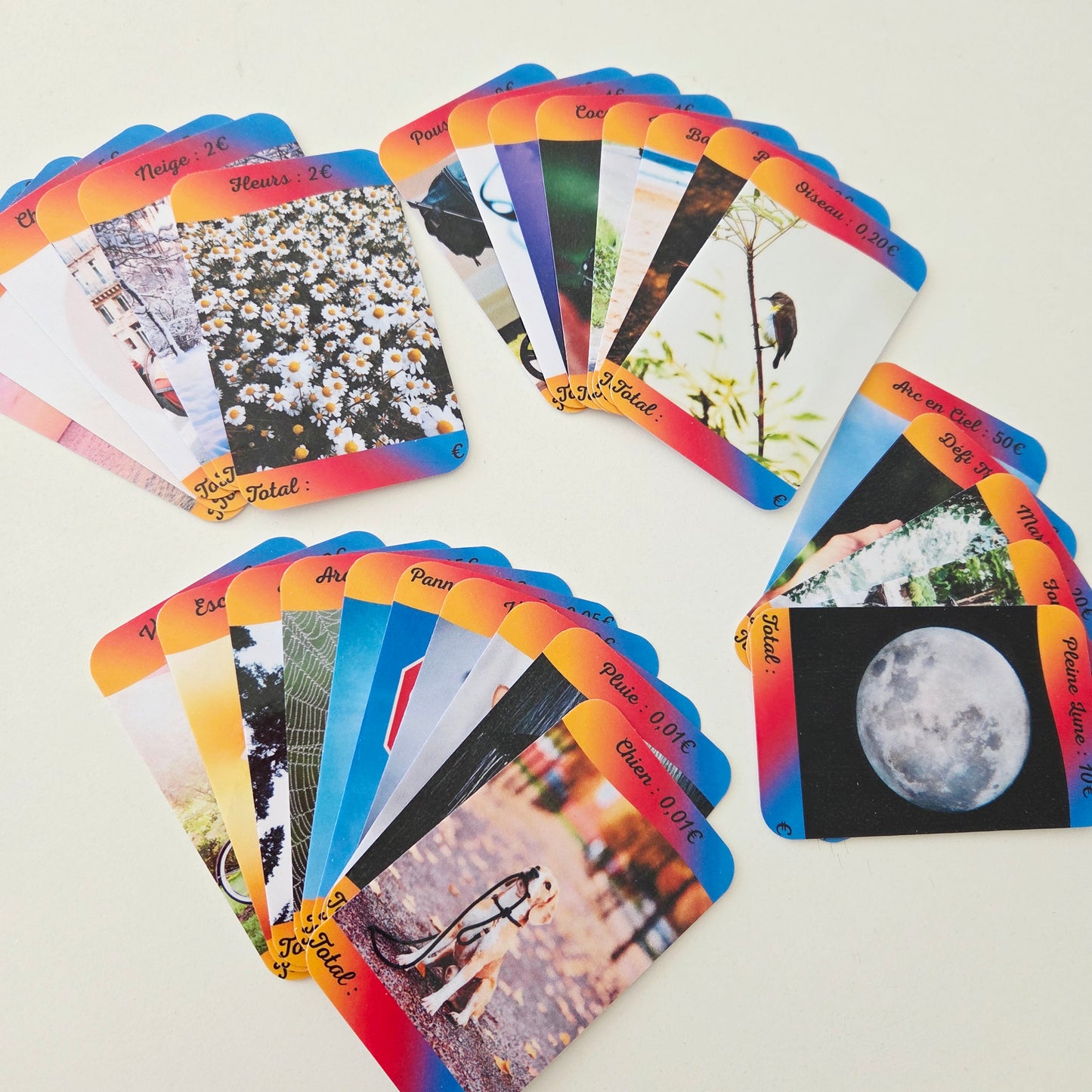 Challenge d'Observation ( 32 Cartes et Boîtes)