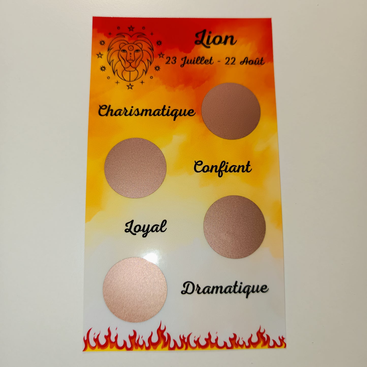Juillet 2025 (Lion)