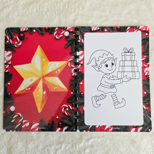 Coloriage A5 Noël