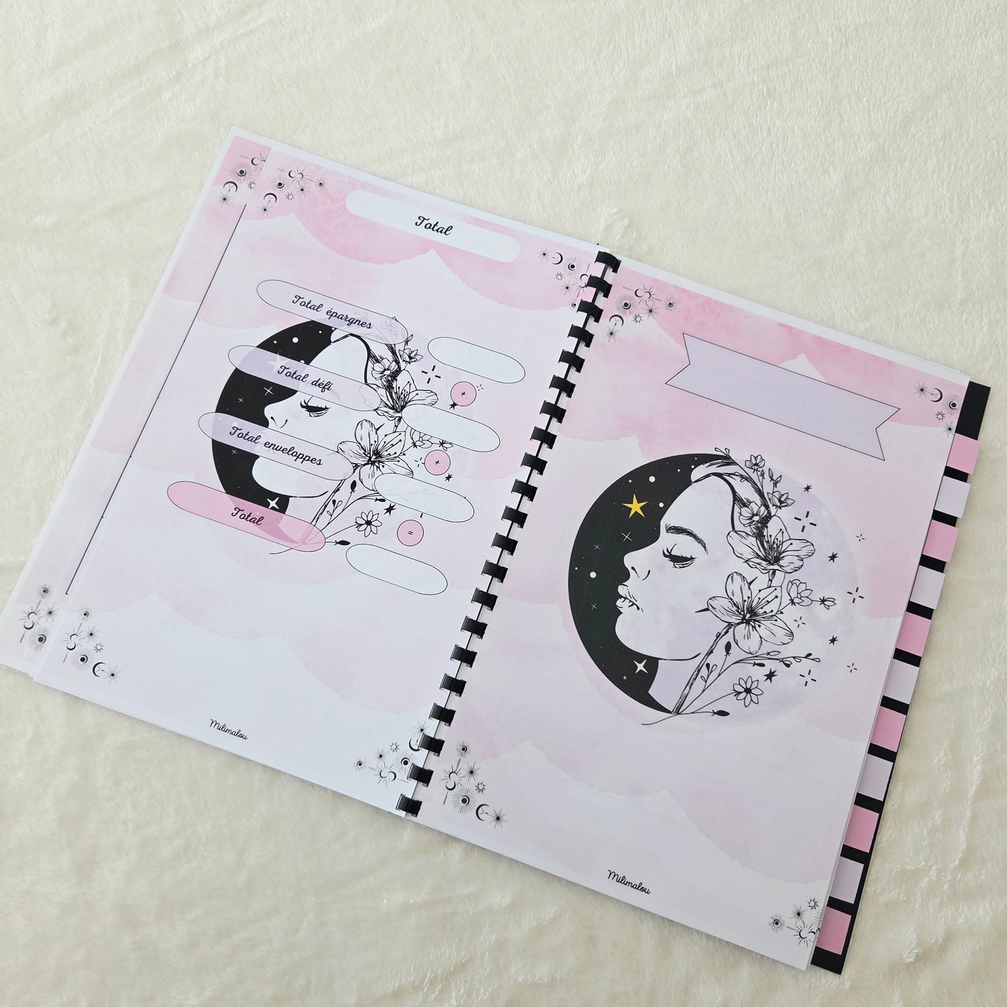 Budget 12 mois Lune Rose