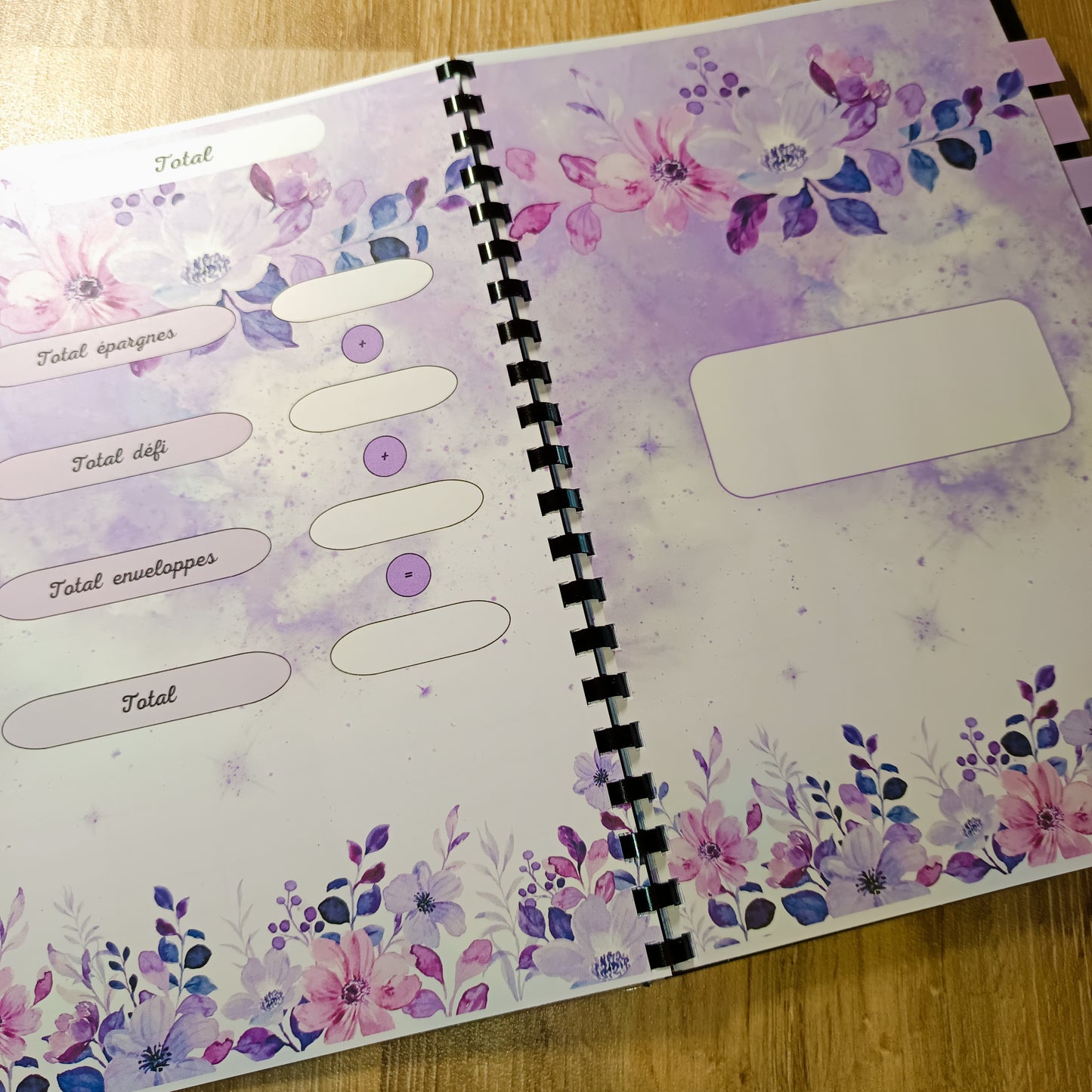 Budget 12 mois Violet