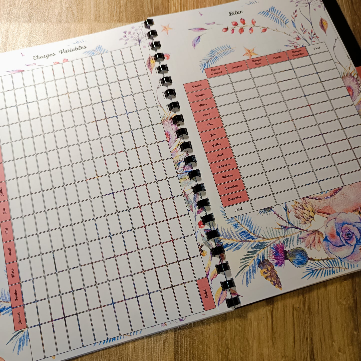 Budget Annuel Lune Florale