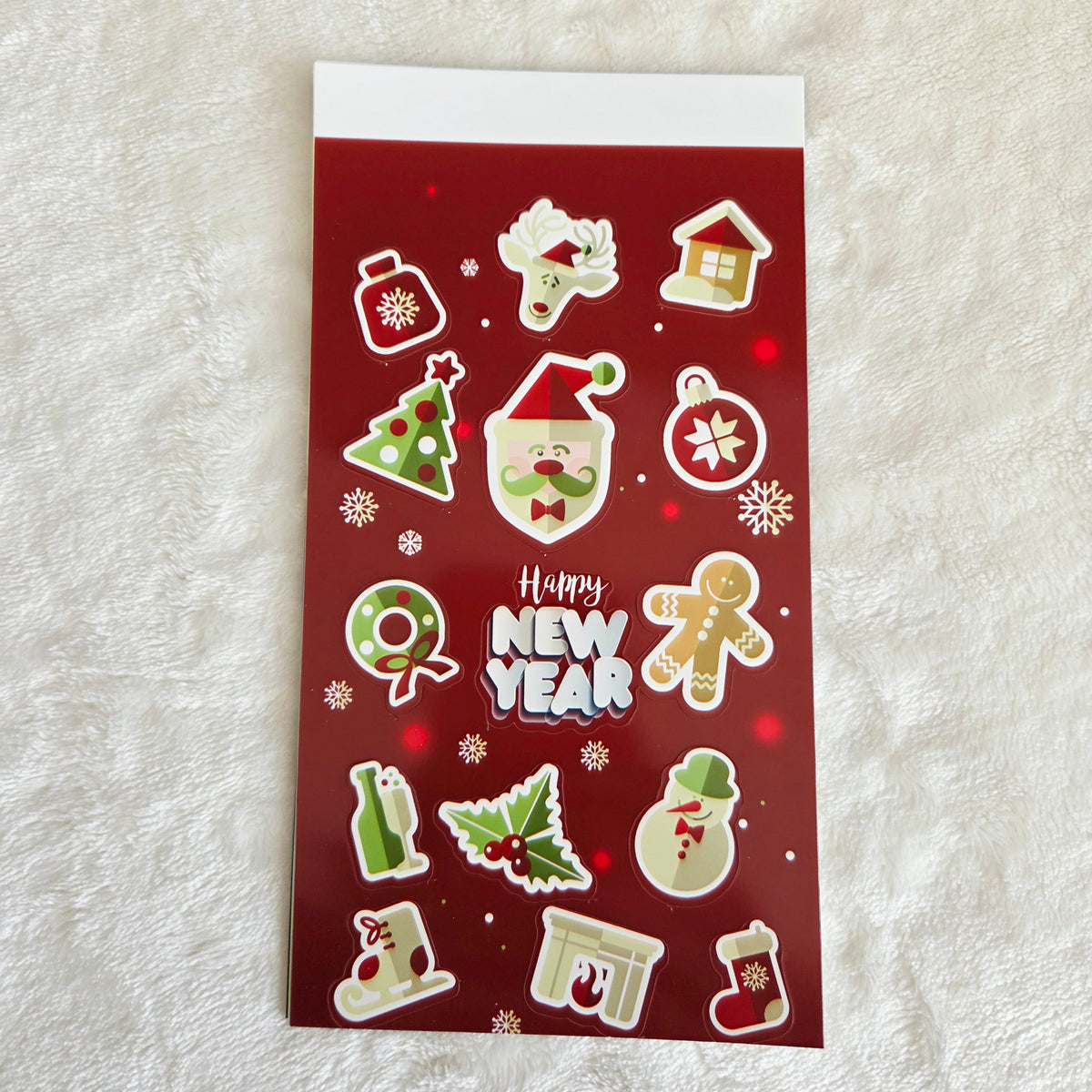 Stickers Noël Rouge