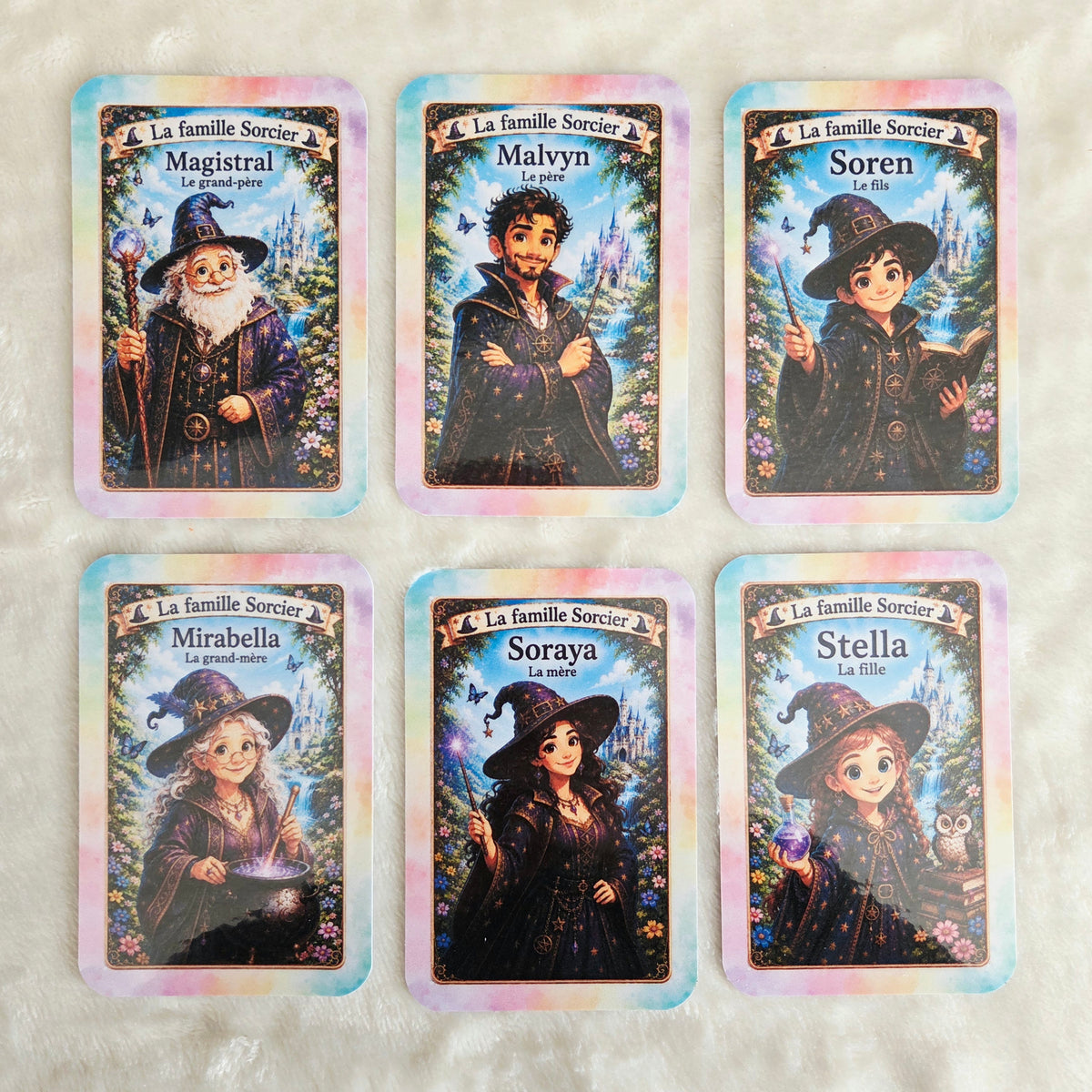 Jeu du Memory Sorcier