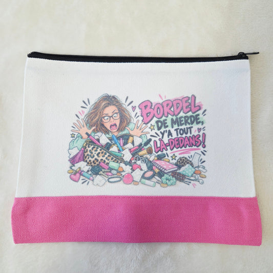 Pochette Rose Vif Bordel