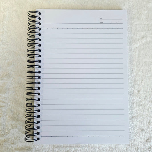 Carnet A5 Anneaux Couverture Tissu