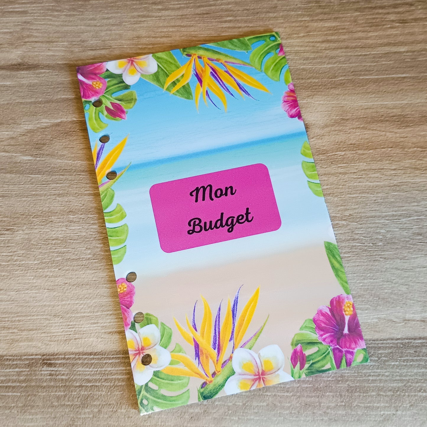 Fiches Budget A6 Bora Bora