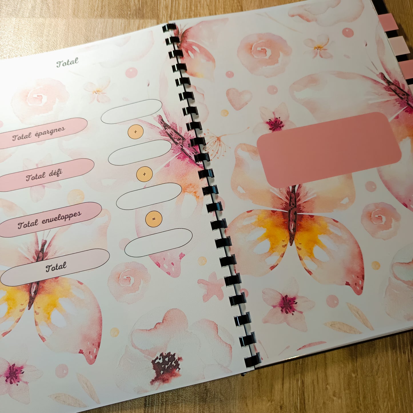 Budget 12 mois Papillons