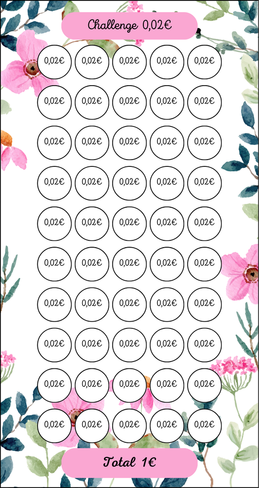 Tracker Challenge Printemps 0.02€