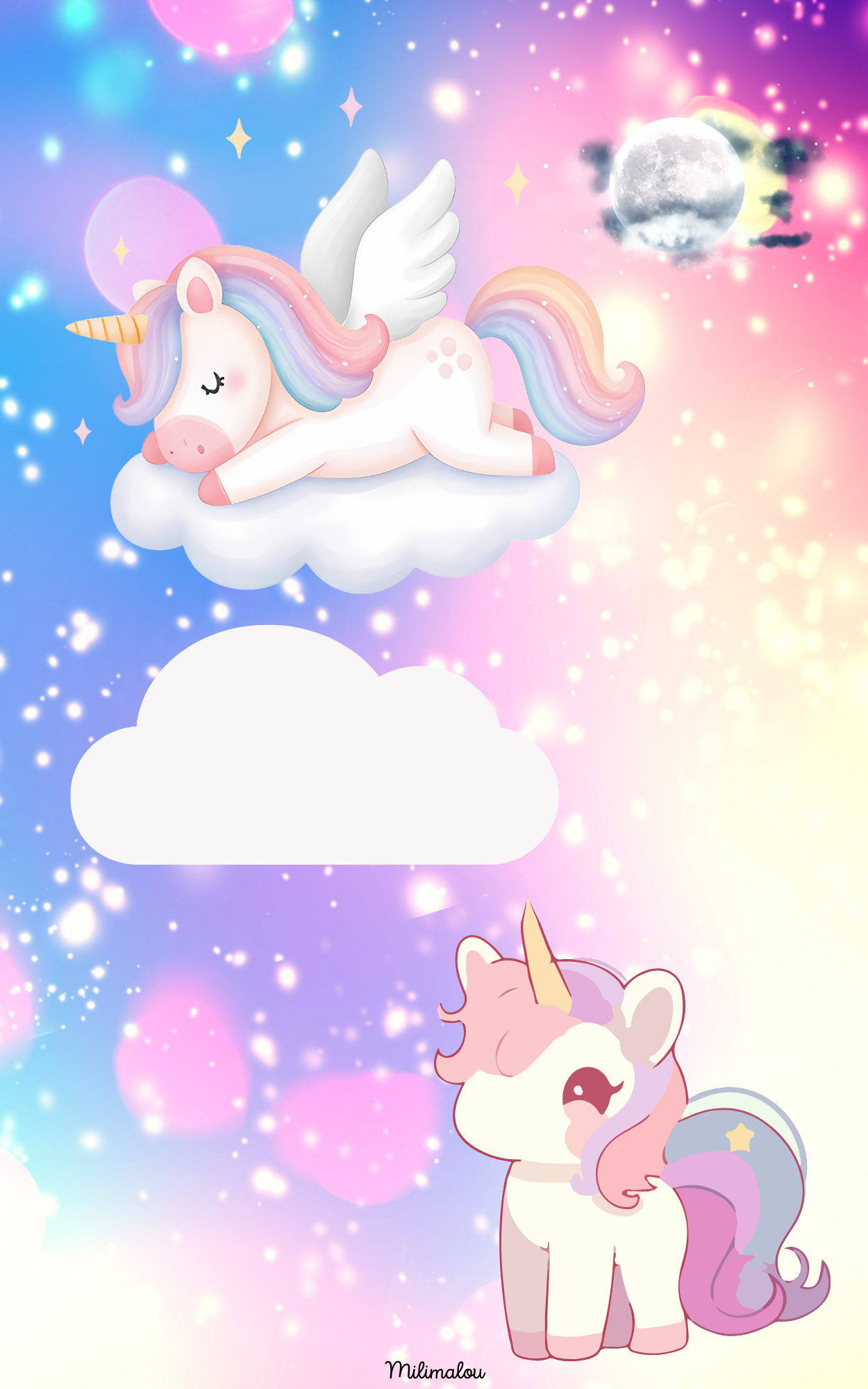 Page de Garde A5 Licorne