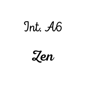 Intercalaires A6 Zen