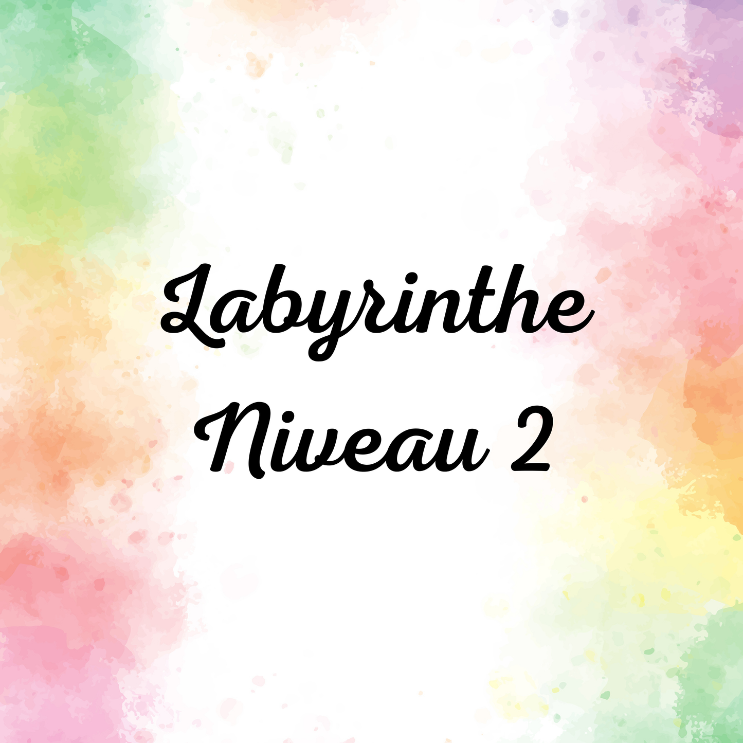 Labyrinthe Niveau 2