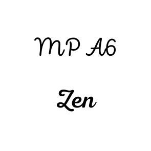 Marque Page A6 Zen