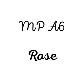 Marque Page A6 Rose