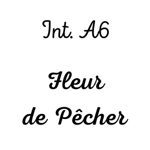 Intercalaires A6 Fleurs de Pêcher