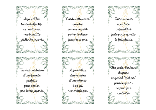 Cartes Positive